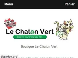 Sites similar to lechatonvert.com
