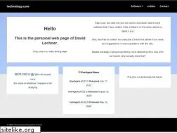 Sites similar to lechnology.com