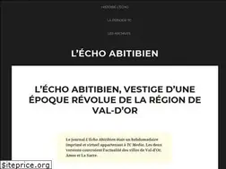 Sites similar to lechoabitibien.ca