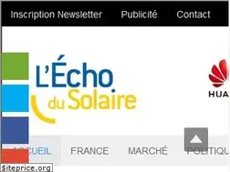 Sites similar to lechodusolaire.fr