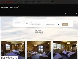 Sites similar to lechristiania-hotel.com