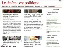 Sites similar to lecinemaestpolitique.fr