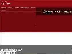 Sites similar to lecirque.vn