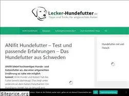 Sites similar to lecker-hundefutter.de
