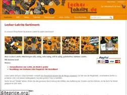 Sites similar to lecker-lakritz.de