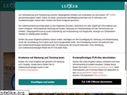 Sites similar to lecker.de