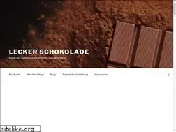Sites similar to leckerschokolade.de