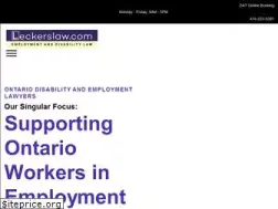 Sites similar to leckerslaw.com
