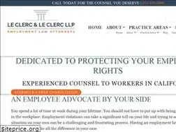 Sites similar to leclerclaw.com