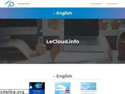 Sites similar to lecloud.info