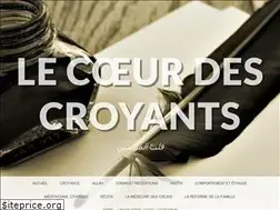Sites similar to lecoeurdescroyants.com