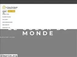 Sites similar to lecoeurdumondeapts.com