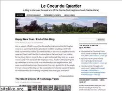 Sites similar to lecoeurduquartier.wordpress.com