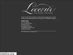 Sites similar to lecoeurtravel.com