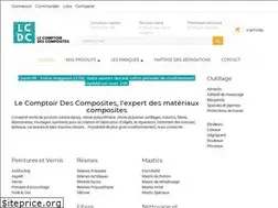 Sites similar to lecomptoirdescomposites.com