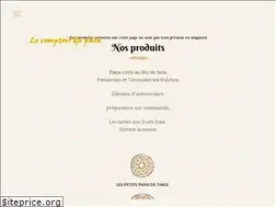 Sites similar to lecomptoirdupain.com
