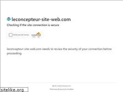 Sites similar to leconcepteur-site-web.com