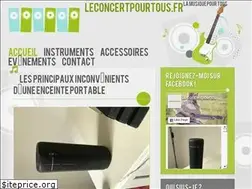 Sites similar to leconcertpourtous.fr