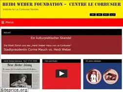 Sites similar to lecorbusier-heidiweber.ch