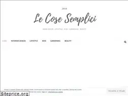 Sites similar to lecosesemplici.net