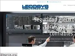 Sites similar to lecosys.mx