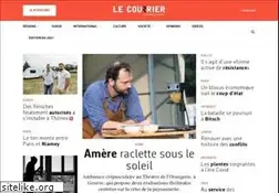 Sites similar to lecourrier.ch