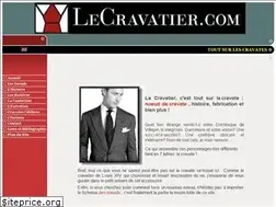 Sites similar to lecravatier.com