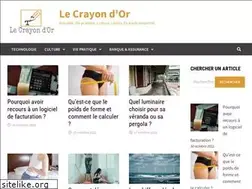 Sites similar to lecrayondor.com