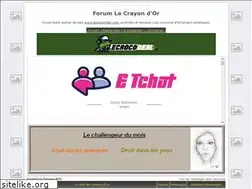 Sites similar to lecrayondor.forumactif.com