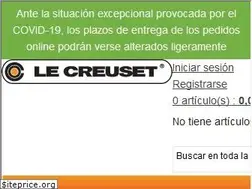 Sites similar to lecreuset.es
