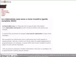 Sites similar to lecriptovalute.org