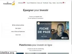 Sites similar to lecrowdlender.fr