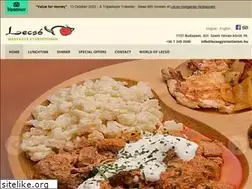 Sites similar to lecsogyorsetterem.hu