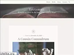 Sites similar to lectionary.blog