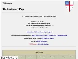 Sites similar to lectionarypage.net