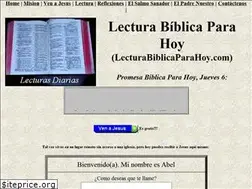Sites similar to lecturabiblicaparahoy.com