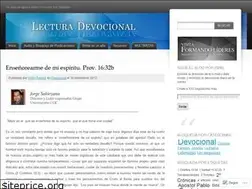 Sites similar to lecturadevocional.wordpress.com