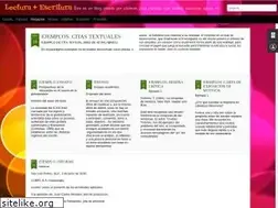 Sites similar to lecturamasescritura.blogspot.com