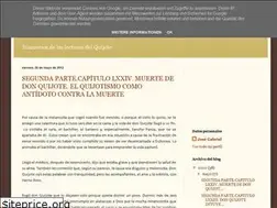 Sites similar to lecturasdelquijote.blogspot.com
