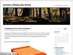 Sites similar to lecturayredaccionunivia.wordpress.com