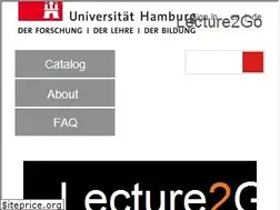 Sites similar to lecture2go.uni-hamburg.de