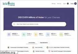 Sites similar to lecturenotes.in