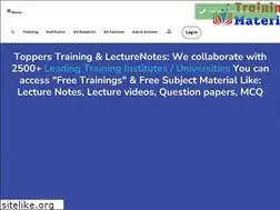 Sites similar to lecturenotes.net