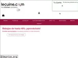 Sites similar to lecuine.com