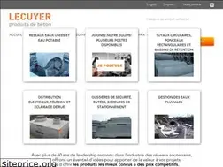 Sites similar to lecuyerbeton.com