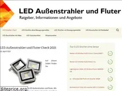Sites similar to led-aussenstrahler-test.de