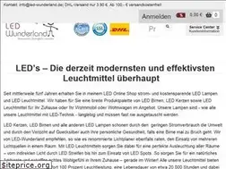 Sites similar to led-wunderland.de