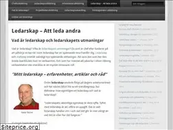 Sites similar to ledarskap.eu