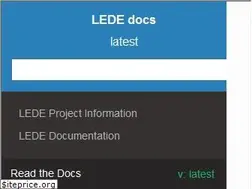 Sites similar to lede.readthedocs.io