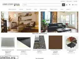 Sites similar to leder-stoff-design.de